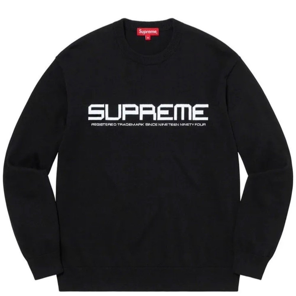 Brand New Supreme Split Logo Pullover - image 4